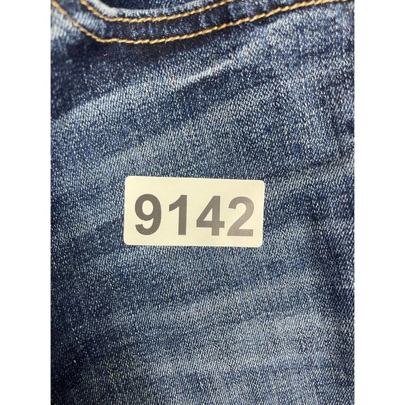 The Great The Dude Slim Jeans Womens 24 Cropped Raw Hem High Rise Button Fly - Picture 12 of 12